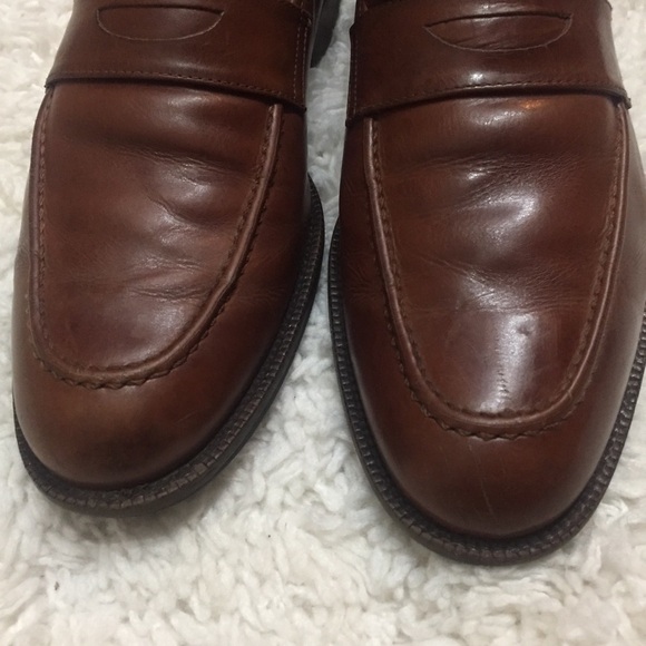 Johnston & Murphy Sheep Skin Leather Loafers - Picture 3 of 8